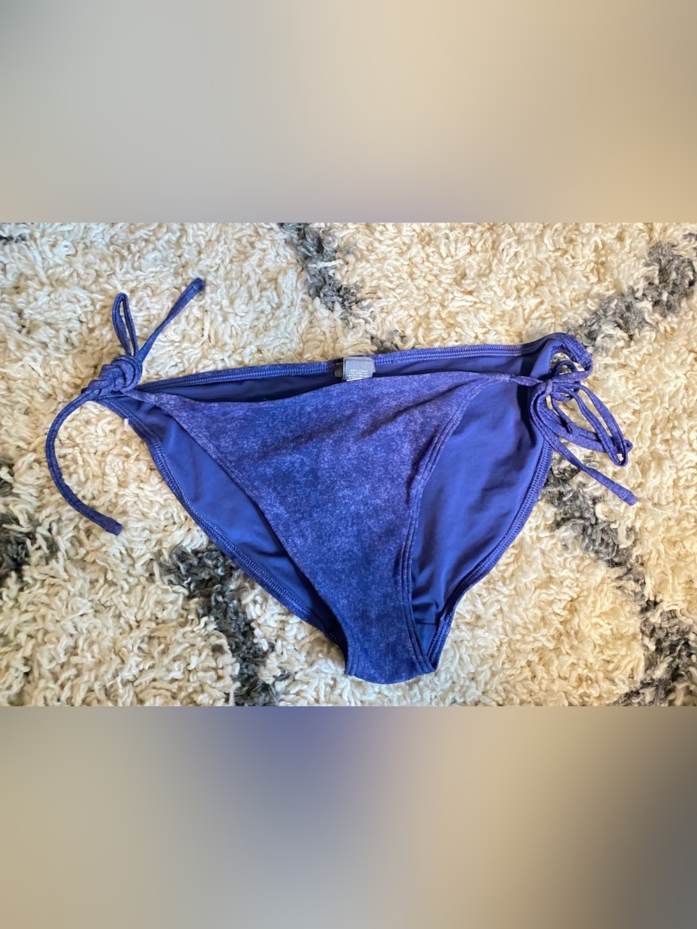 aerie navy blue bikini bottom